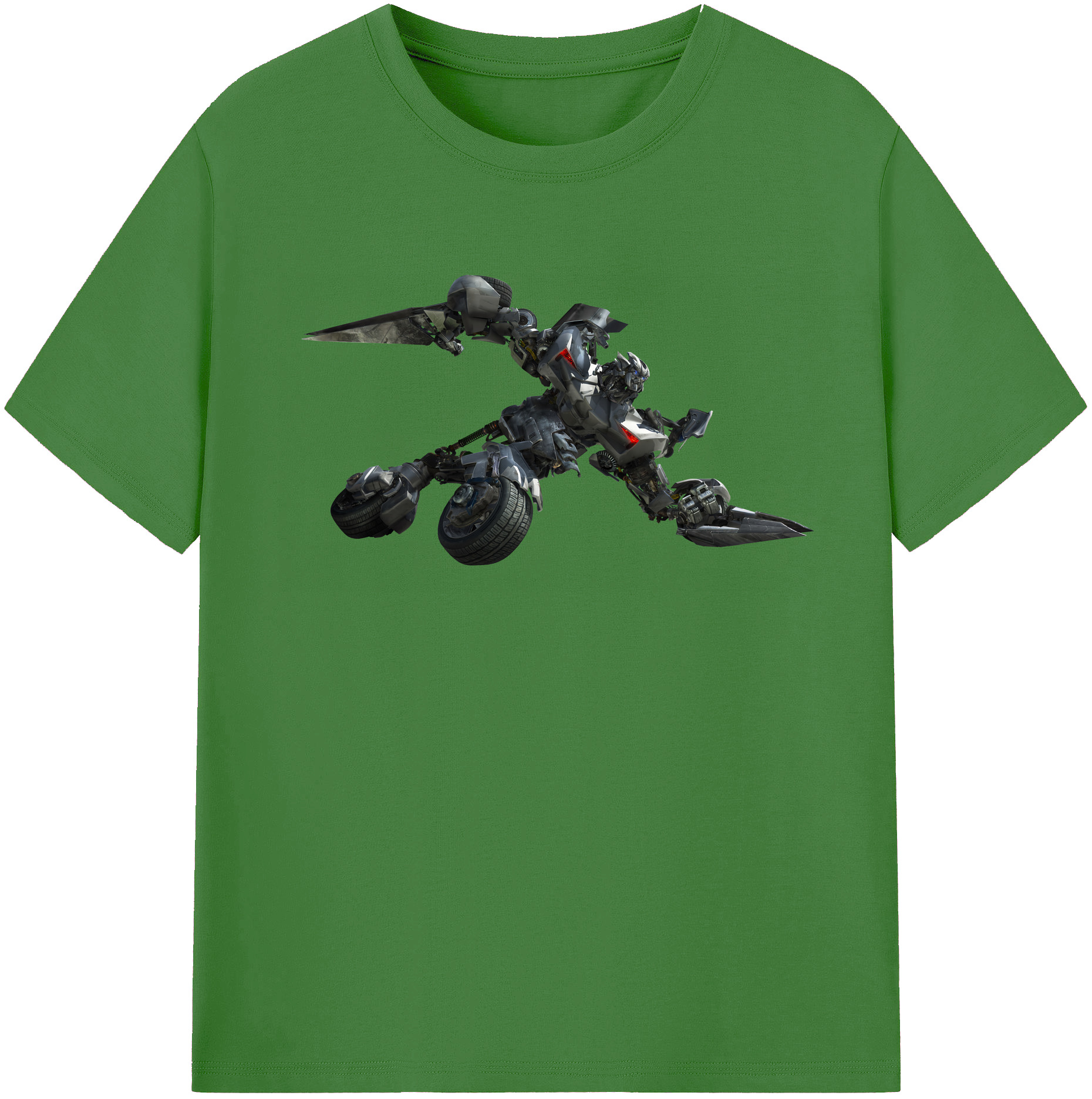 （画像用） Transformers トランスフォーマー レディースカジュアルプリントTシャツ（綿100％）